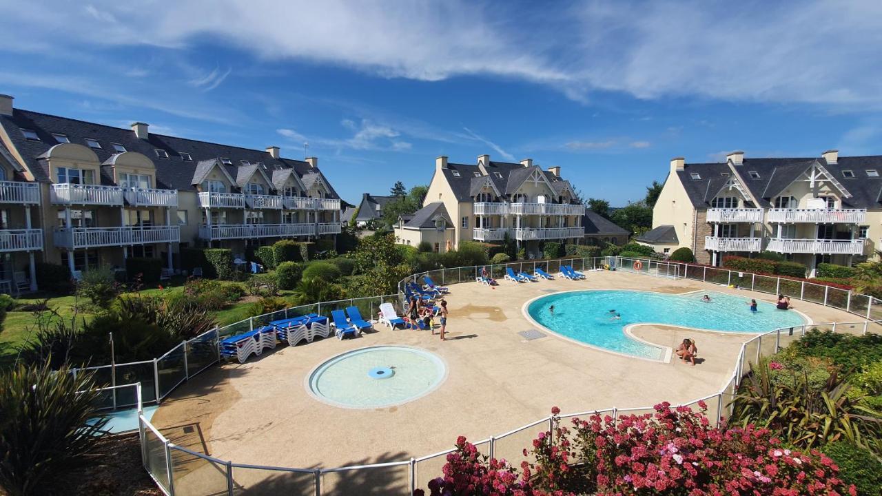 Vacances O Cap Coz - Jardin Vue Mer Et Piscine - Residence Cap Azur Fouesnant Bagian luar foto