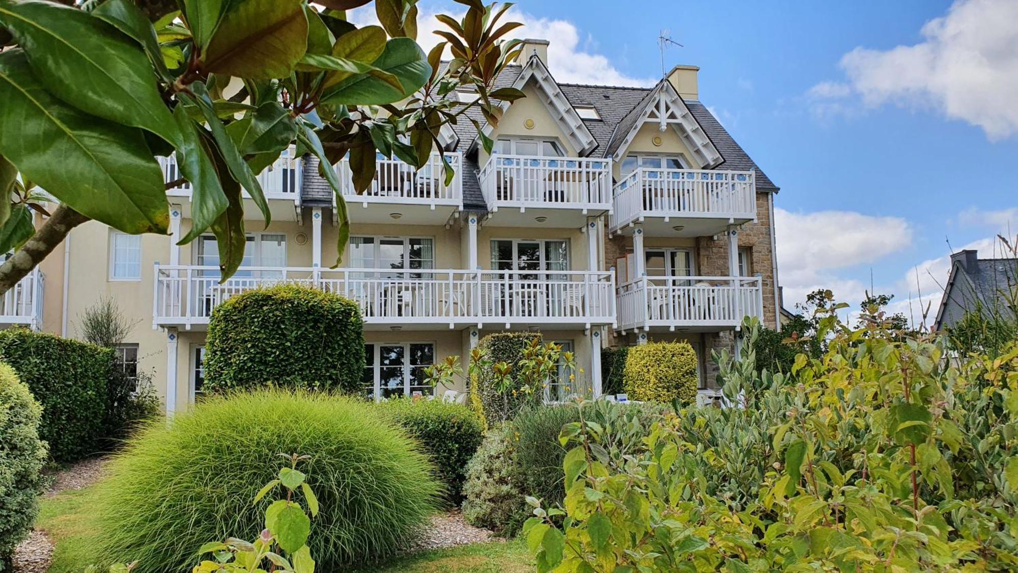 Vacances O Cap Coz - Jardin Vue Mer Et Piscine - Residence Cap Azur Fouesnant Bagian luar foto
