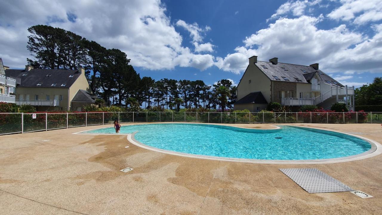Vacances O Cap Coz - Jardin Vue Mer Et Piscine - Residence Cap Azur Fouesnant Bagian luar foto