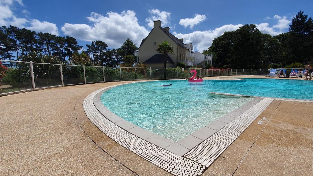 Vacances O Cap Coz - Jardin Vue Mer Et Piscine - Residence Cap Azur Fouesnant Bagian luar foto