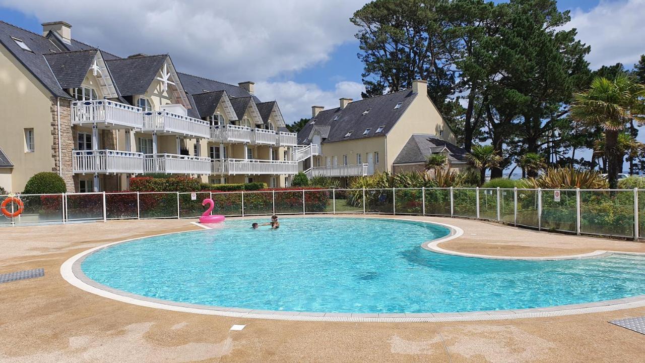 Vacances O Cap Coz - Jardin Vue Mer Et Piscine - Residence Cap Azur Fouesnant Bagian luar foto