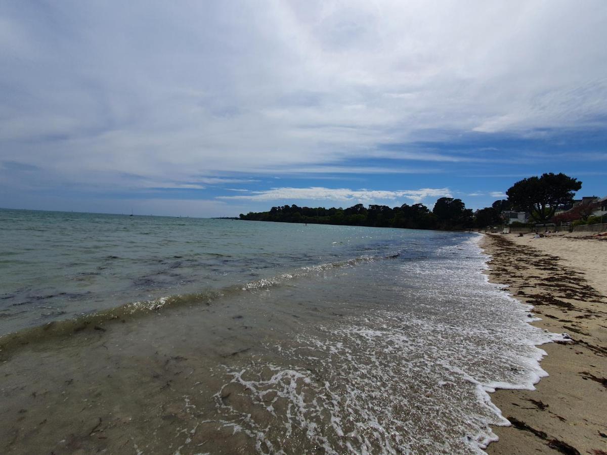 Vacances O Cap Coz - Jardin Vue Mer Et Piscine - Residence Cap Azur Fouesnant Bagian luar foto